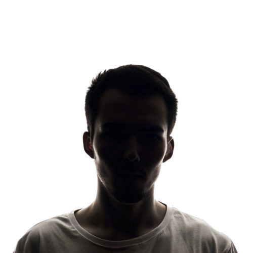 Mysterious Silhouette, Transparent Background