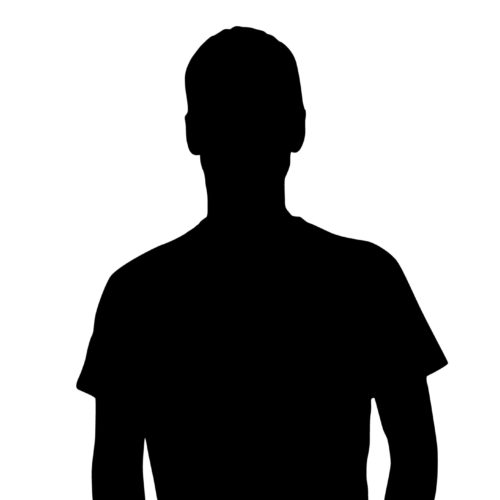 Black man silhouette